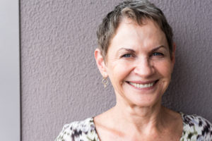 Portrait of smiling older woman